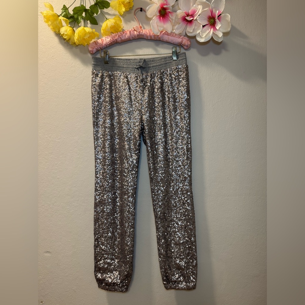 Aeropostale Silver Sequin Women’s Jeans